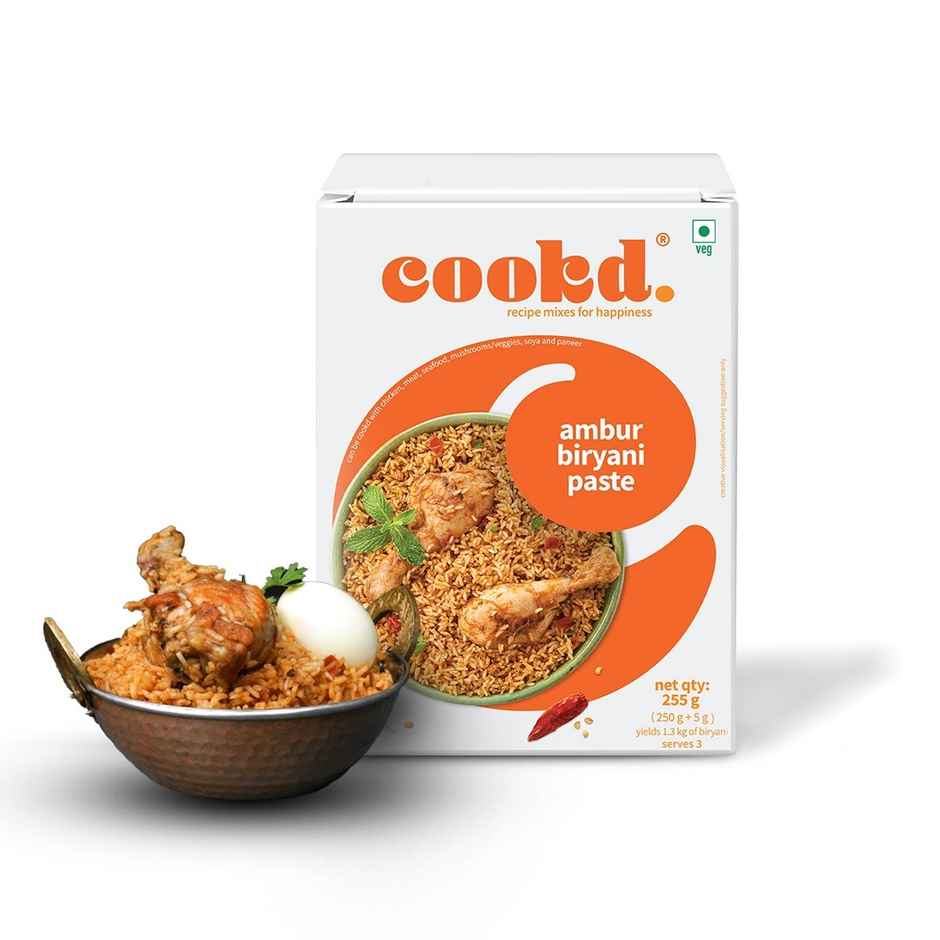 Cookd Ambur Biryani Paste Combo  