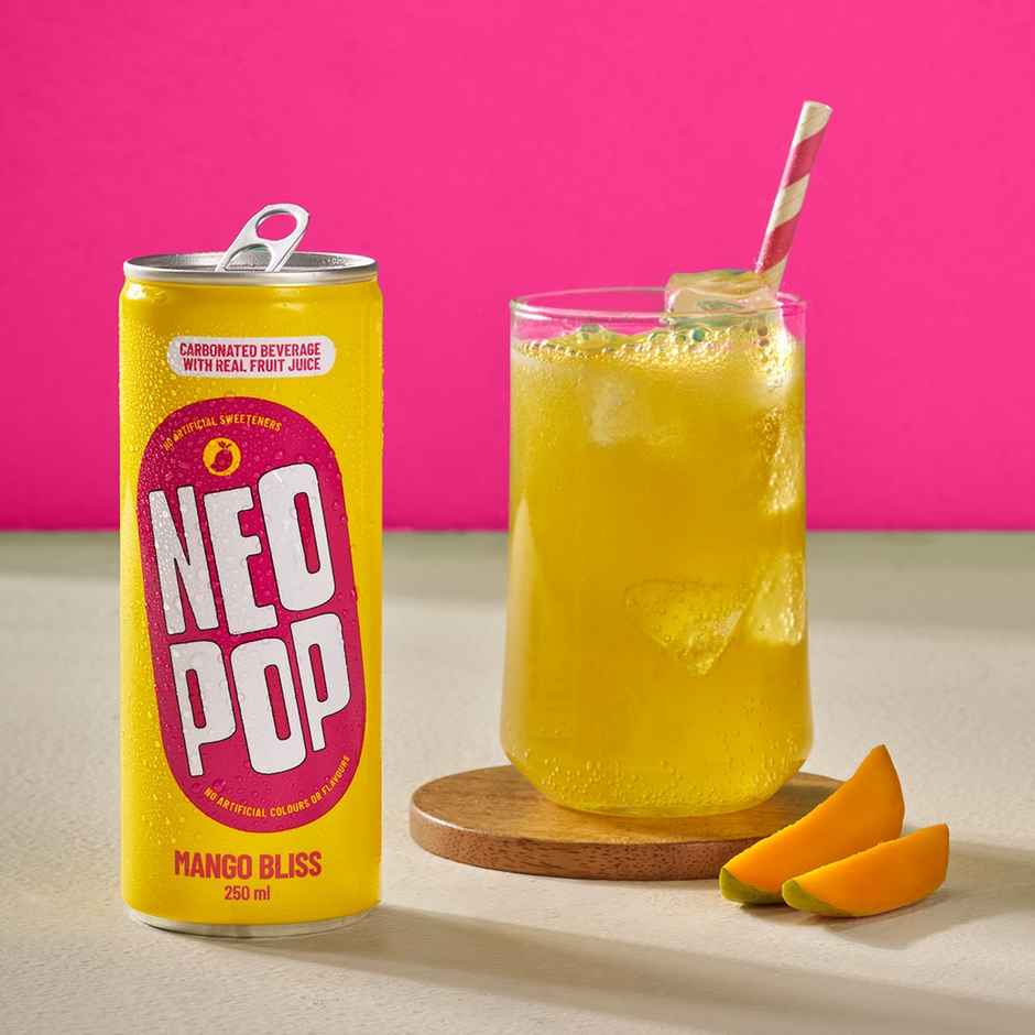 NEOPOP Mango Bliss Can | Ready to Drink Beverage