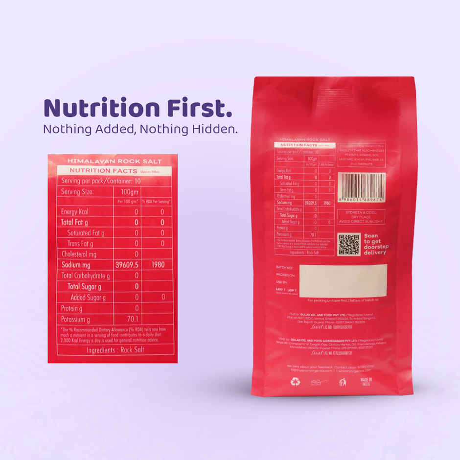 True Story Himalayan Pink Salt/ Sendha Namak