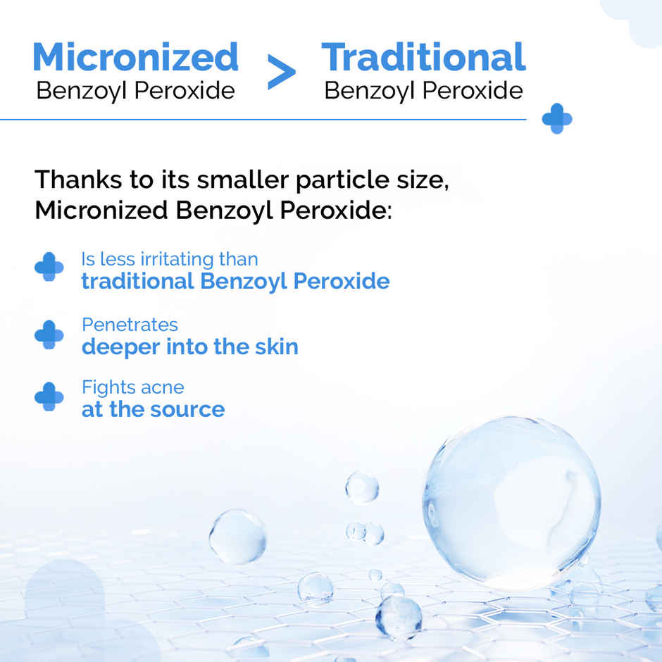 The Derma Co. 2.5% Benzoyl Peroxide Gel Face Wash