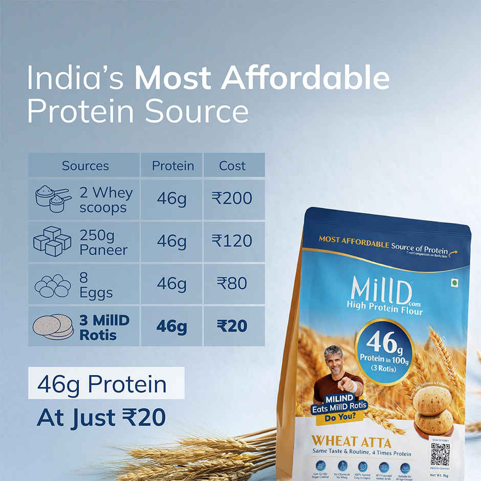 MillD High Protein Atta
