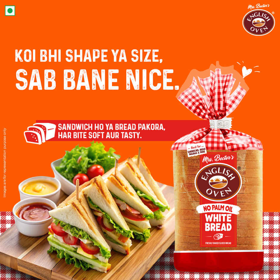 English Oven Premium White bread| No Palm Oil