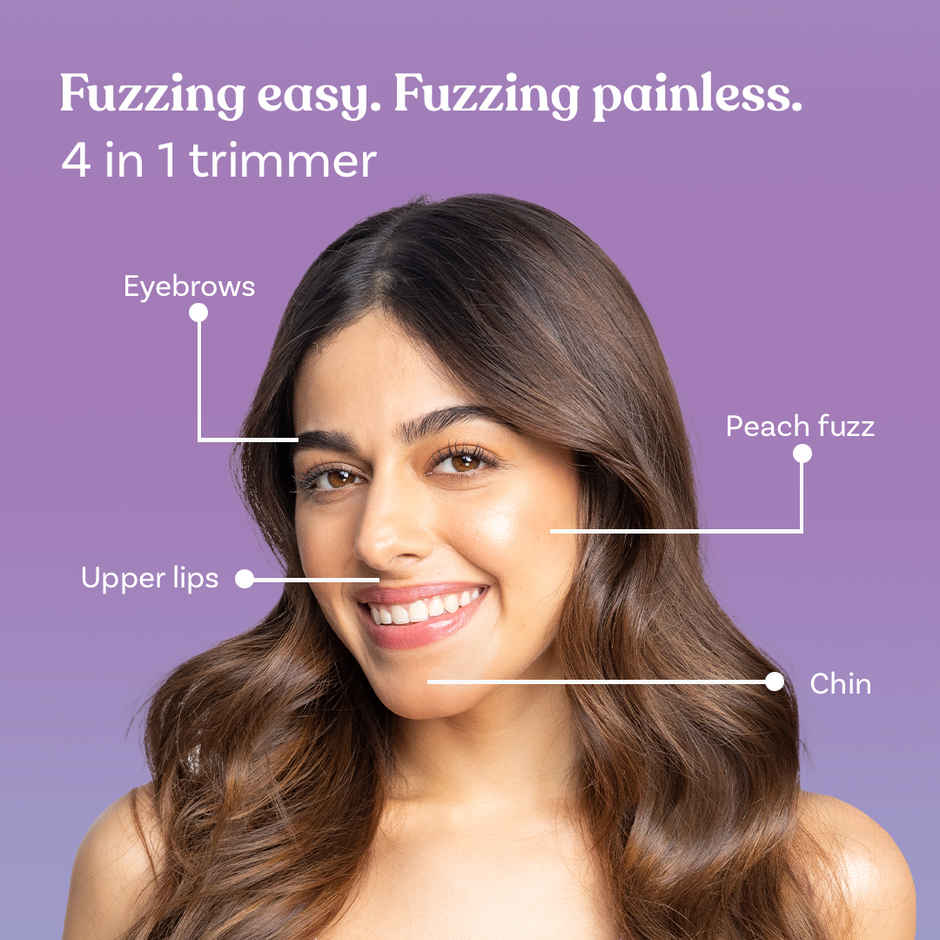 Bombae 4-In-1 Eyebrow & Face Trimmer | Fuzzoff