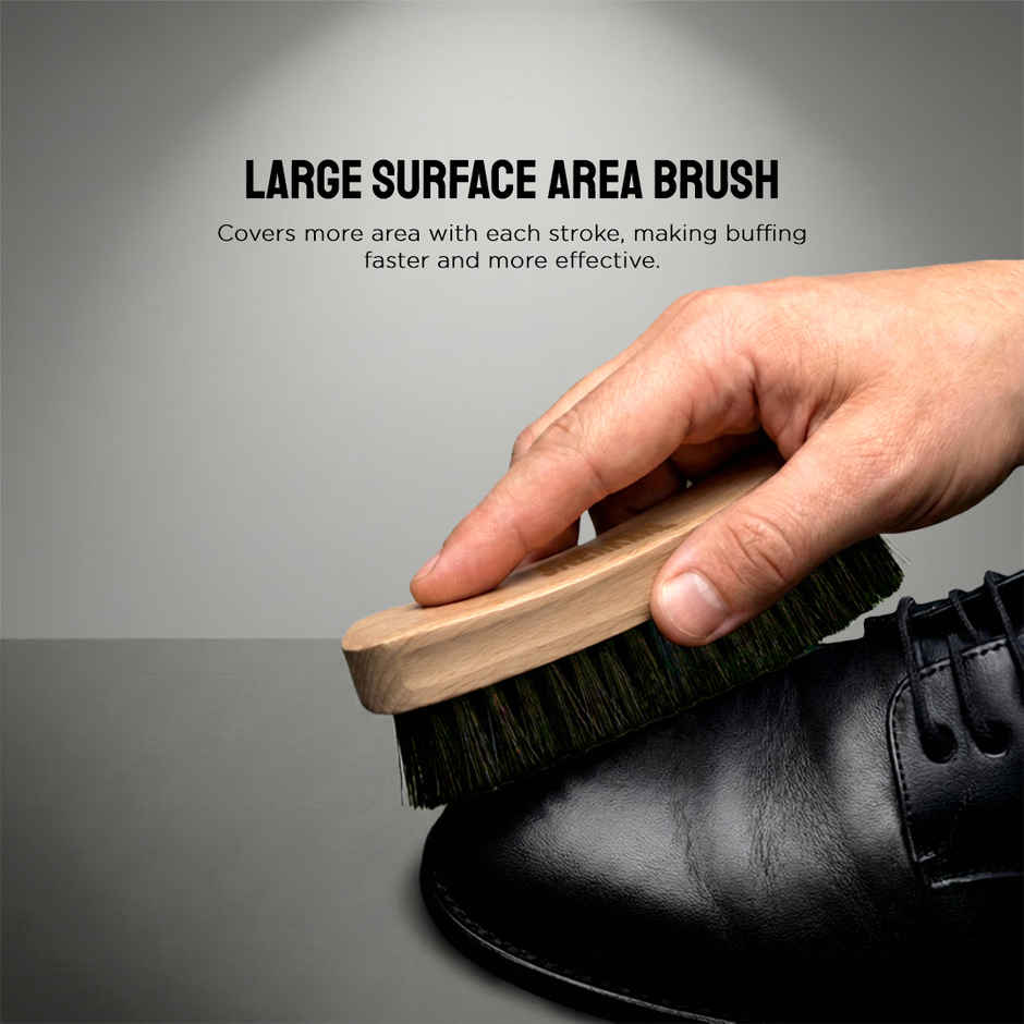 Sneakare Natural Shoe Polish and Care Brush