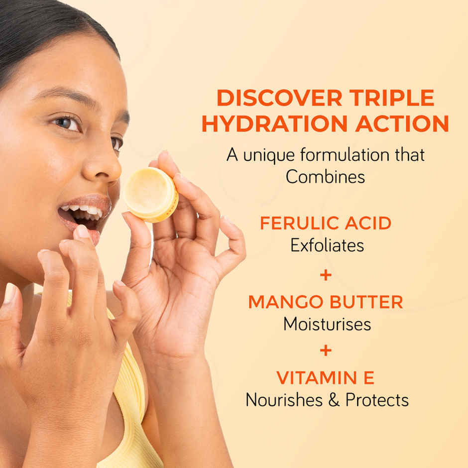 Moody Vitamin C Brightening Lip Scrub Balm