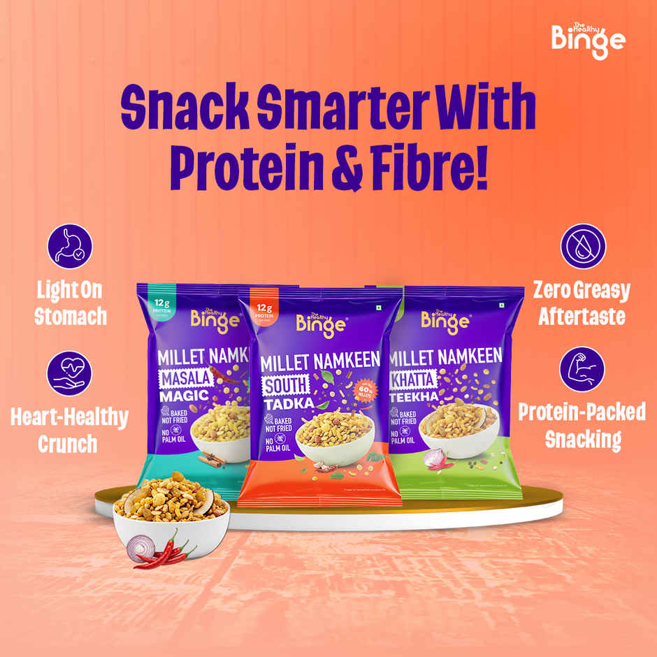 The Healthy Binge Millet Namkeen