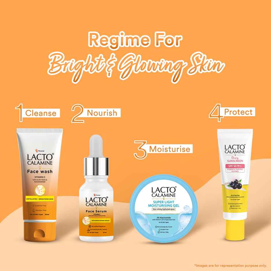 Lacto Calamine Vitamin C Facewash