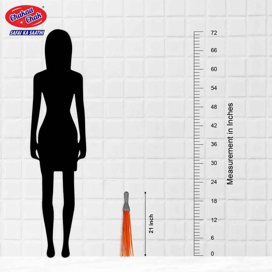 Chakaachak Kharata Plastic Broom | 32 inch