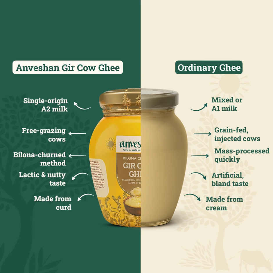 Anveshan A2 Gir Cow Ghee