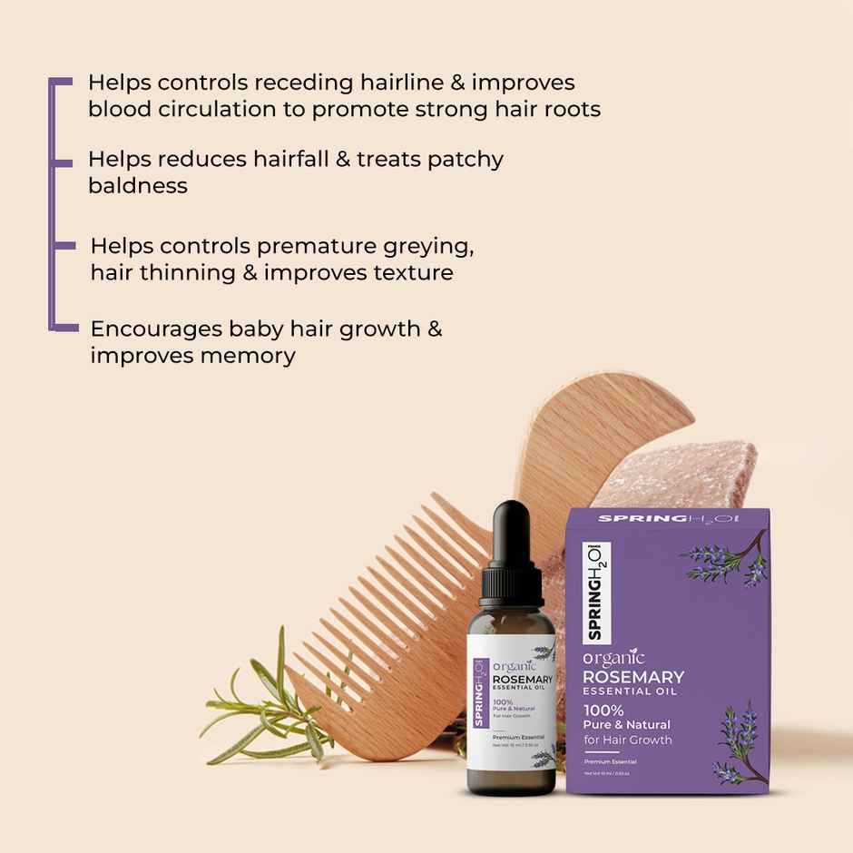 Spring H2O Rosemary Organic Essential Oil