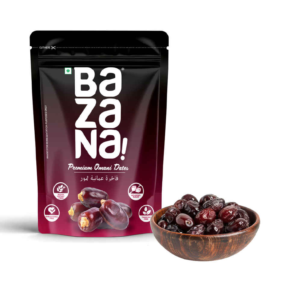 Bazana Authentic Omani Dates | Rich Caramel Sweetness