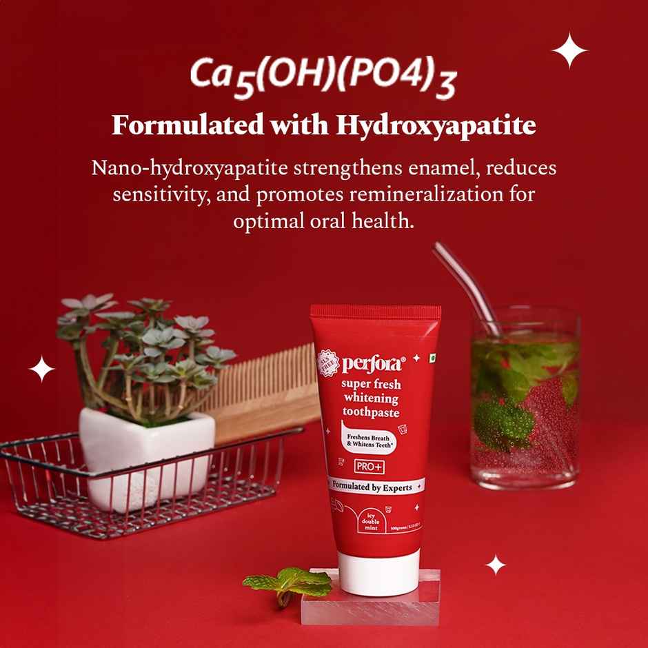 Perfora Super Fresh Teeth Whitening Toothpaste Combo