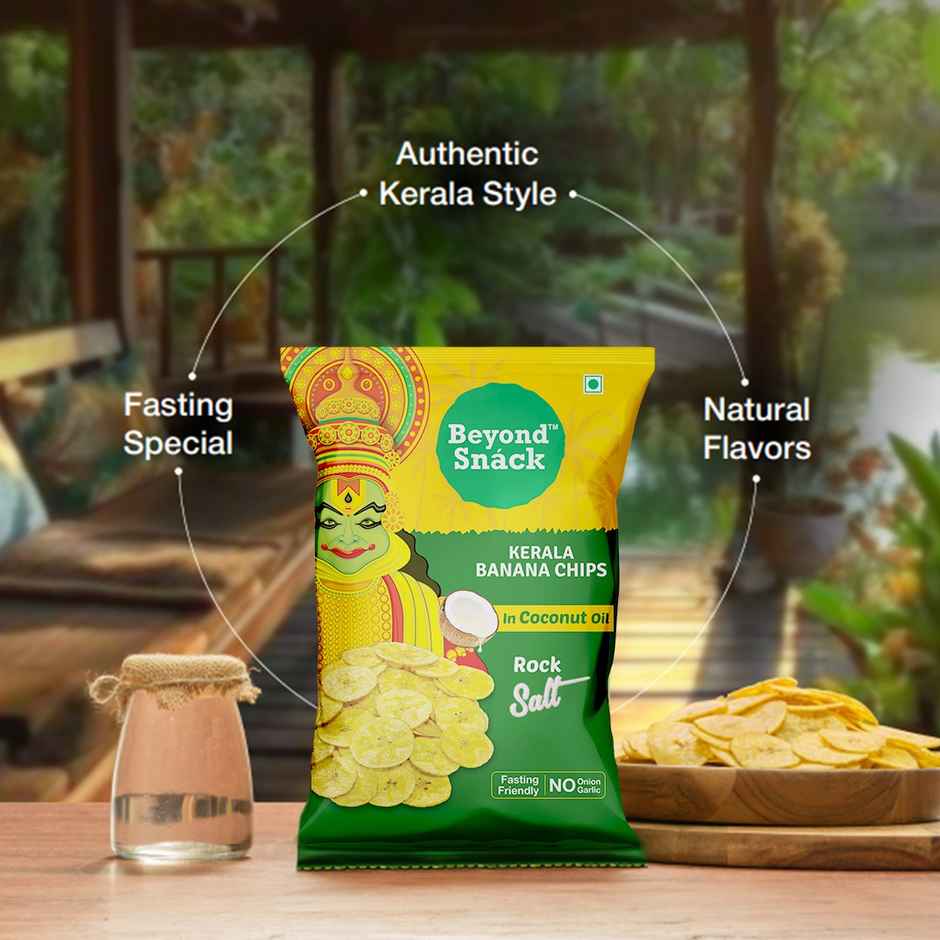 Beyond Snack Kerala Banana Chips | with Coconut Oil & Rock Salt