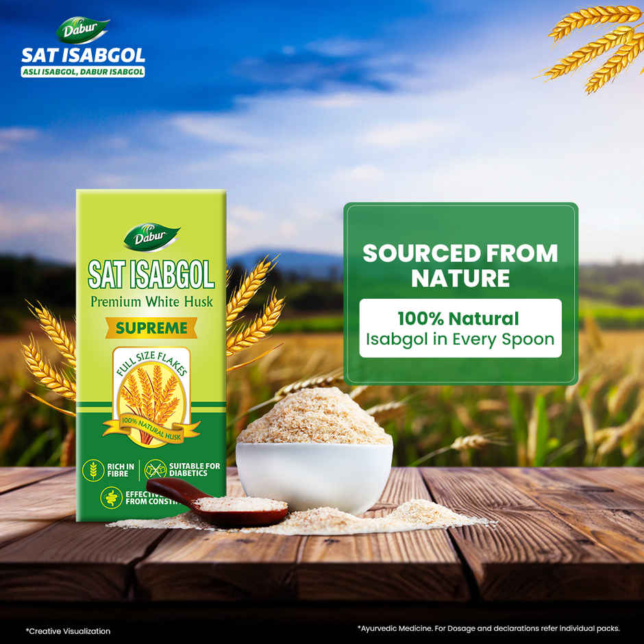 Dabur Sat Isabgol Powder 180g