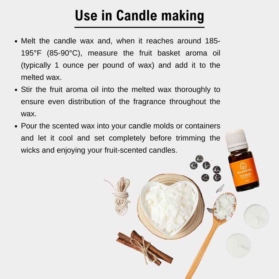 Asian Aura Diffuser Aroma Oil For Home Fragrance 10 ml Fruit Basket