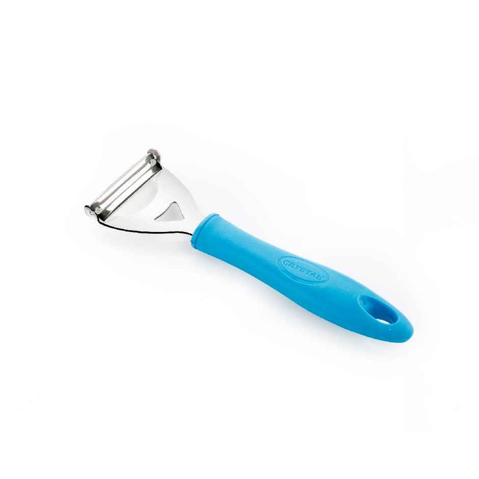 Crystal Super Veg Swivel Stainless Steel Peeler (Colour May Vary)