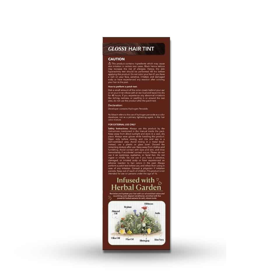 Paradyes Glossy Hair Tint Natural Hair Color - Espresso Brown