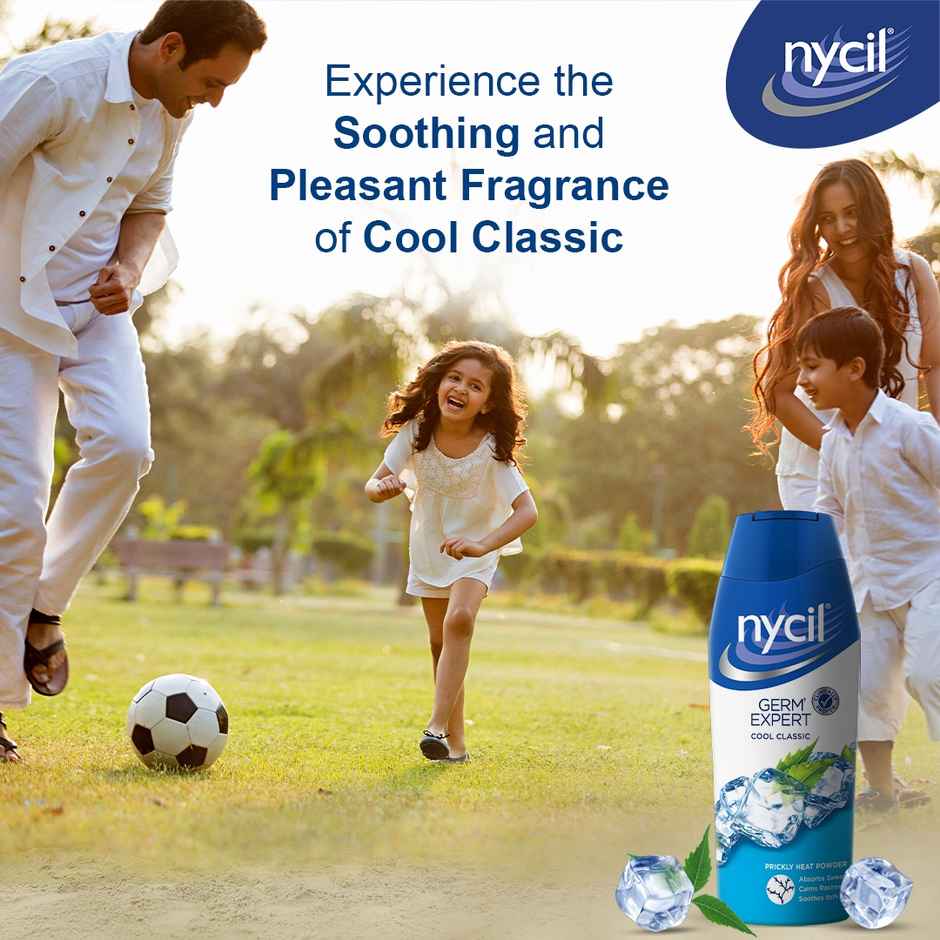 Nycil Germ Expert Cool Classic Prickly Heat and Cooling Powder - 50 g