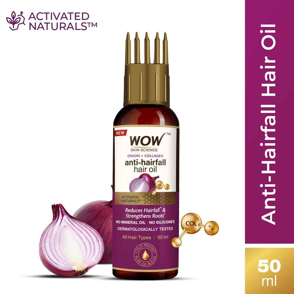 WOW Skin Science Onion Oil with Comb
