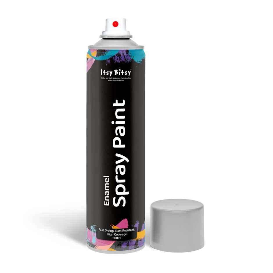 Itsy Bitsy Spray Paint Metallic Silver 300 ml Ib