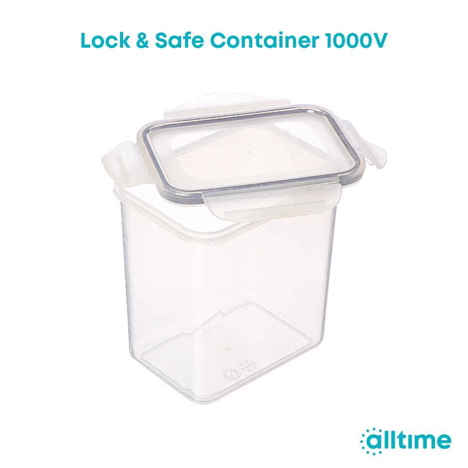 All Time Lock & Safe Storage Container | 1000 ml (Colour May Vary)