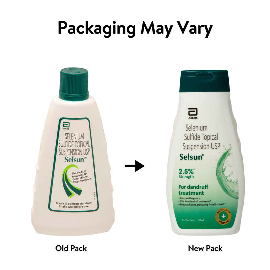 Selsun Suspension For Dandruff Treatment