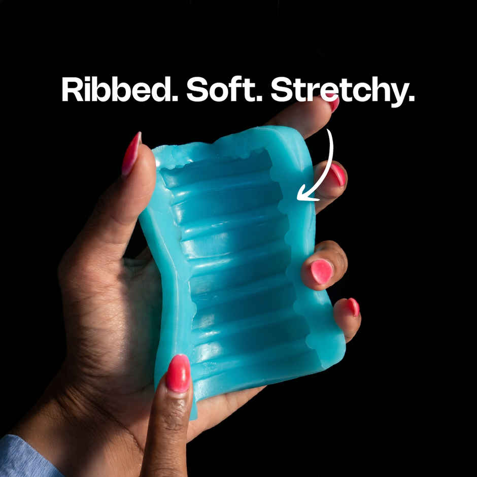 Leezu's Toofan Personal Massager Stroker with Water-Based Lube for Men