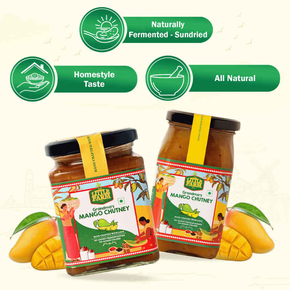 The Little Farm Co. Mango Chutney | No added colors