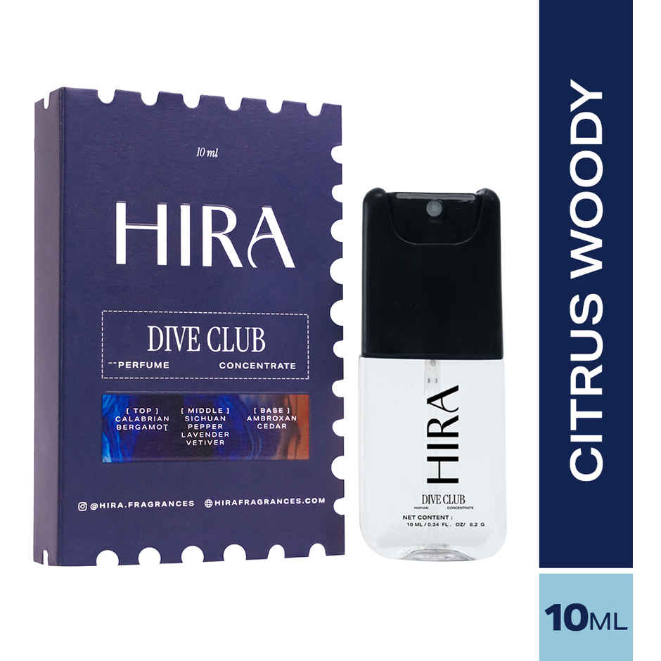 Hira Dive Club Long Lasting Eau De Parfum For Men | Woody, Musky & Spicy Notes