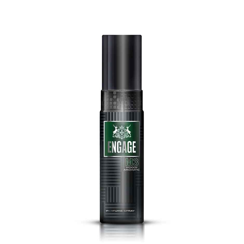 Engage M3 Perfume Spray for Men, Fresh & Minty Fragrance, Skin Friendly