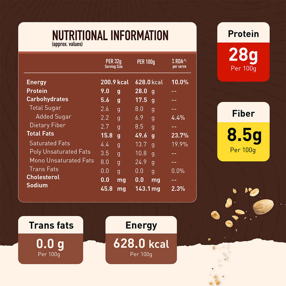 MyFitness 28g High Protein Chocolate Peanut Butter Spread - Smooth