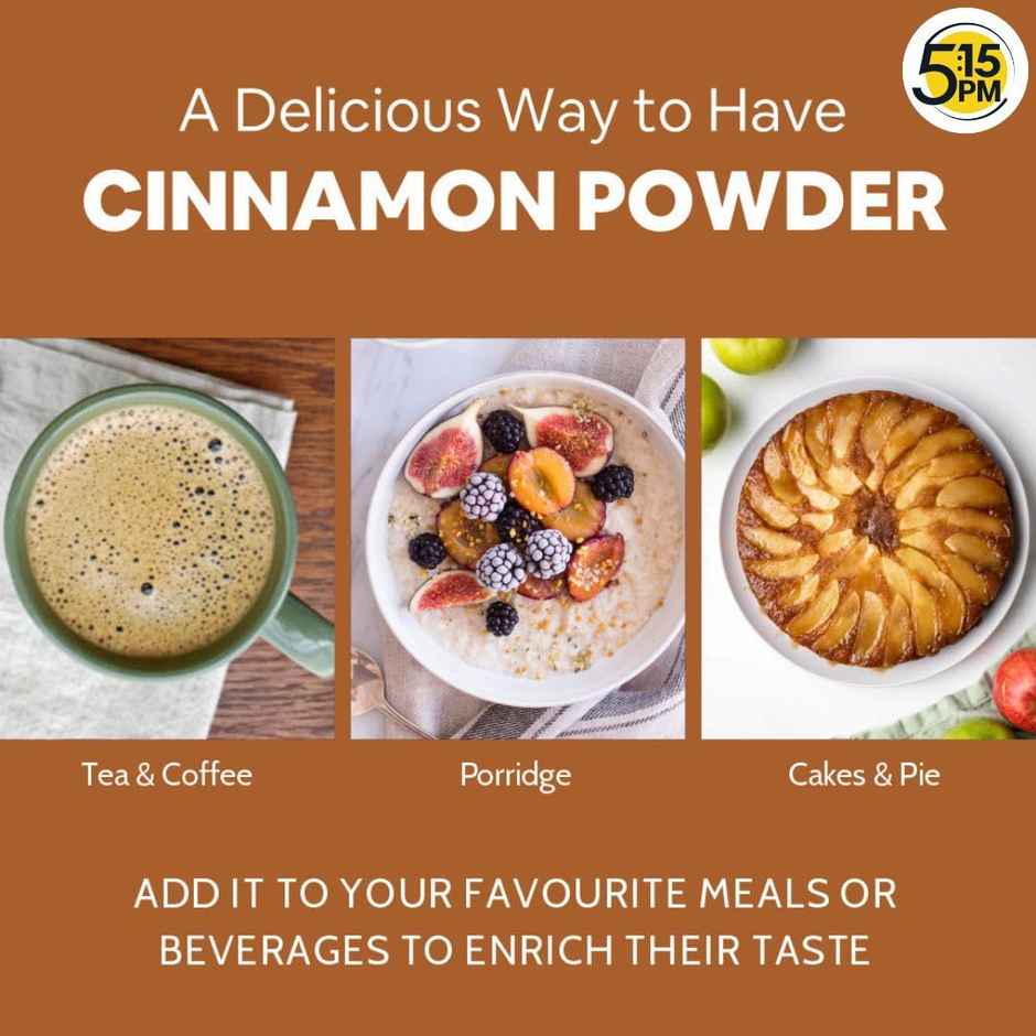 5:15PM Cinnamon Powder | Dalchini Powder | For weight loss| Absolutely Pure & Natural