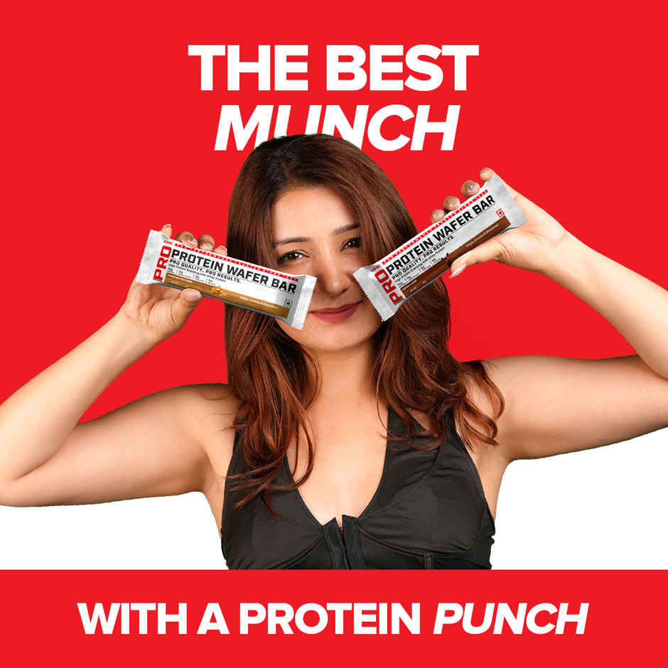 GNC Protein Wafer Bar - Peanut Butter | 10g Whey Protein Combo