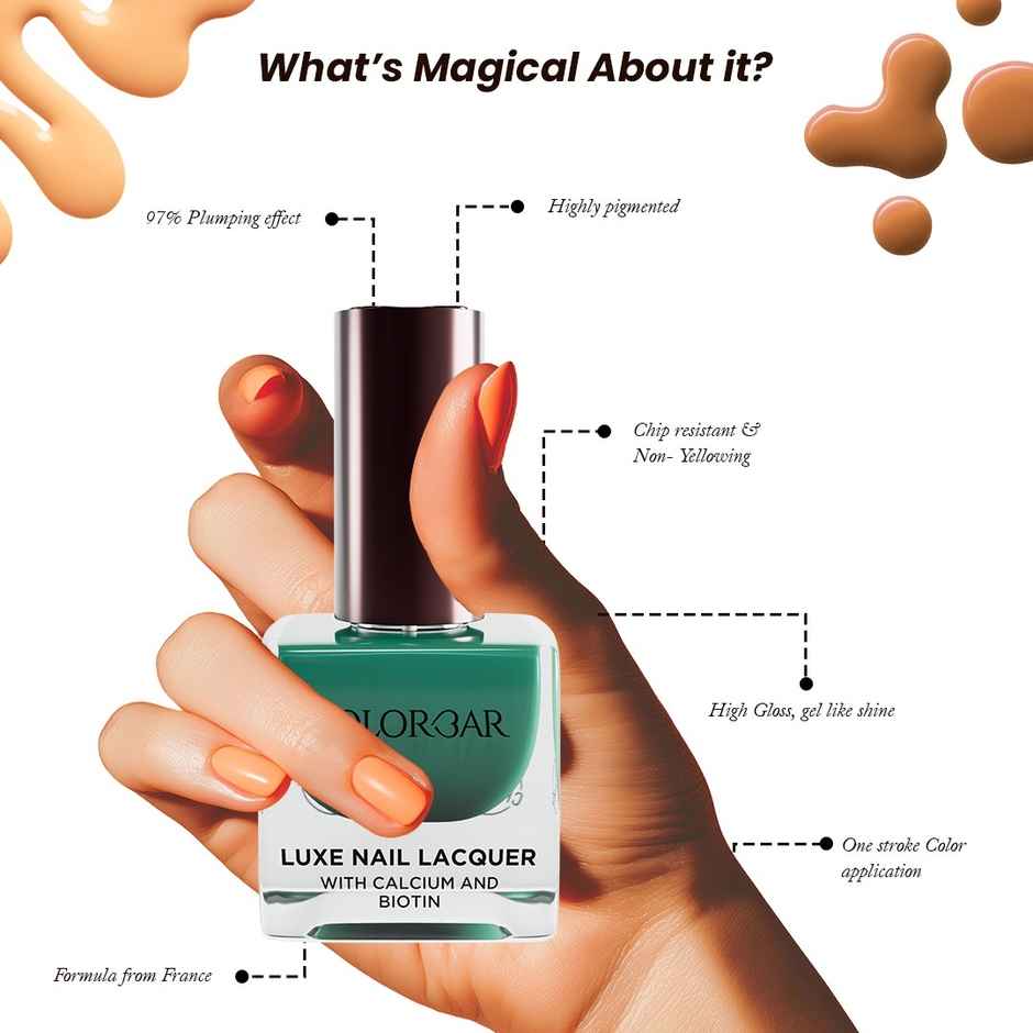 Colorbar Luxe Nail Lacquer - Sea Queen