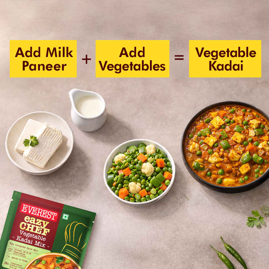 Everest Eazy Chef Vegetable Kadai Mix