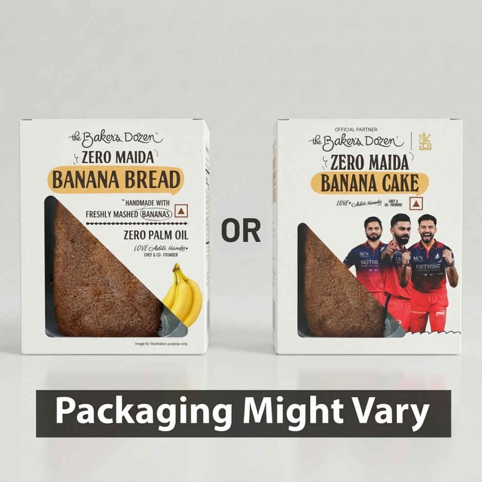 Banana Bread 150G(150gms) & Fresh Orange Cake(150gms) Combo