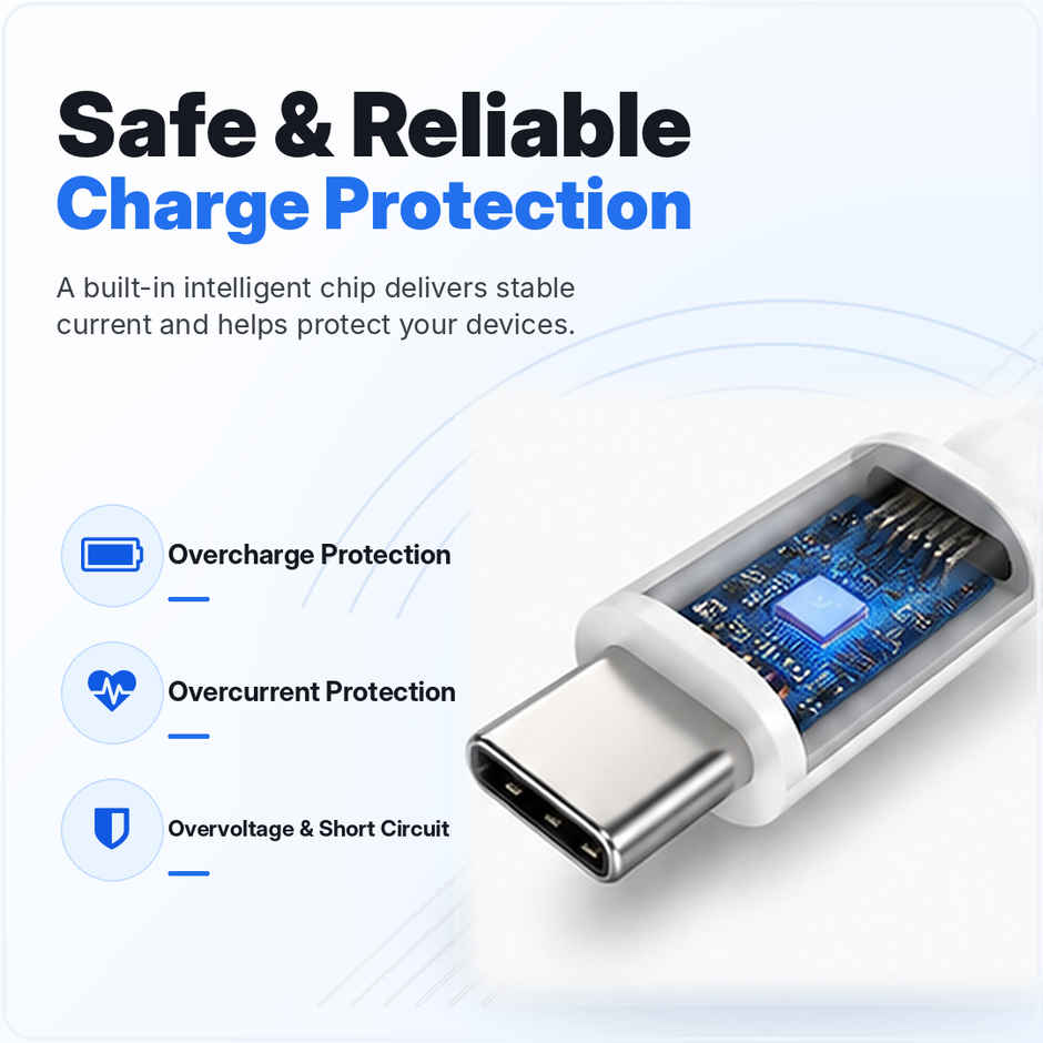 Ailkin C to Lightning Cable for iPhone |1M| White