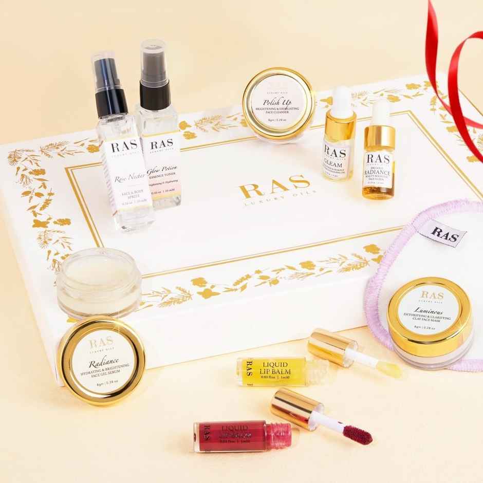 Ras 10-Piece Glow Essentials Miniature Gift Set