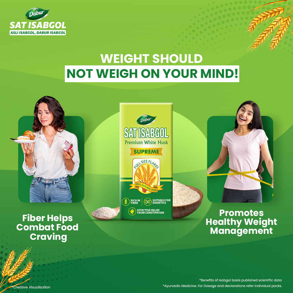 Dabur Sat Isabgol Powder 180g