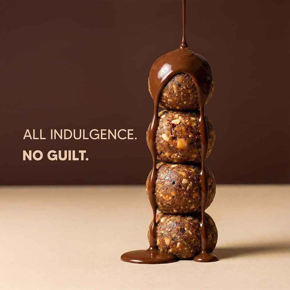 Eat Better Co Peanut & Chocolate Laddoos High Protein, Truly Natural