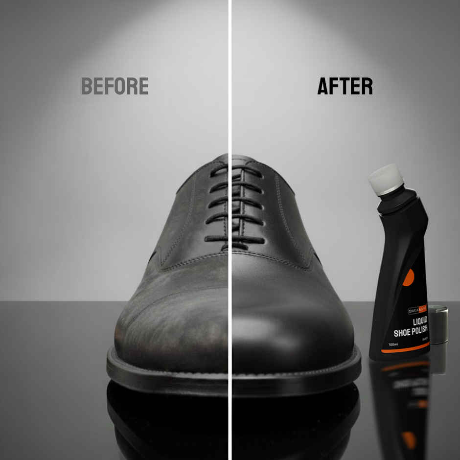Sneakare Instant Liquid Shoe Polish | Black
