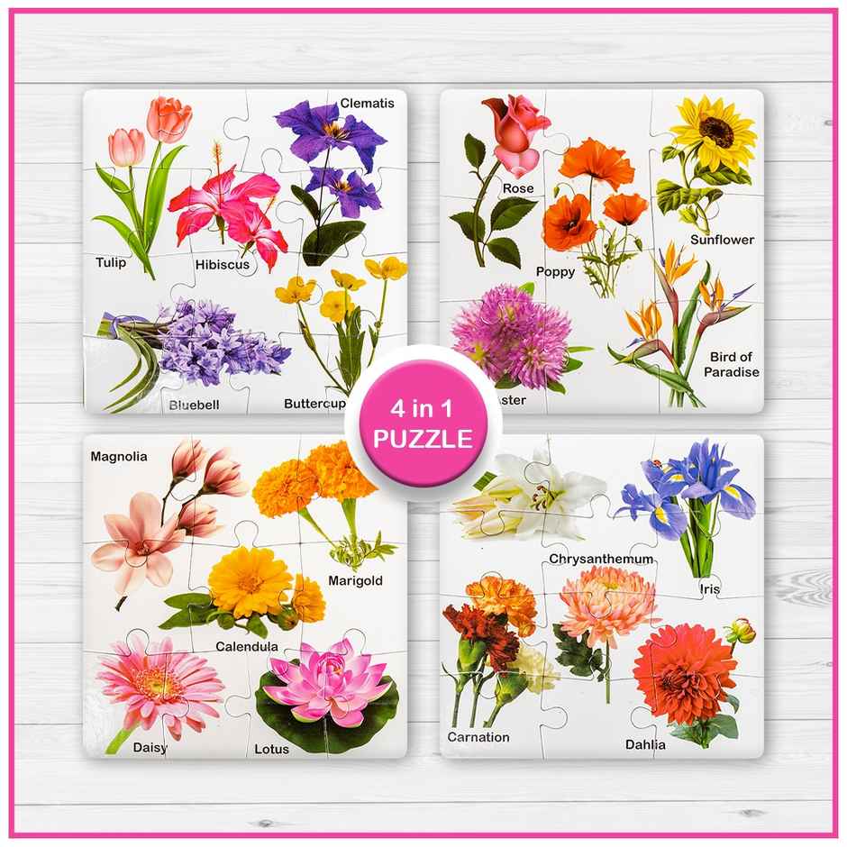Ratna's Edu.Jigsaw Flower
