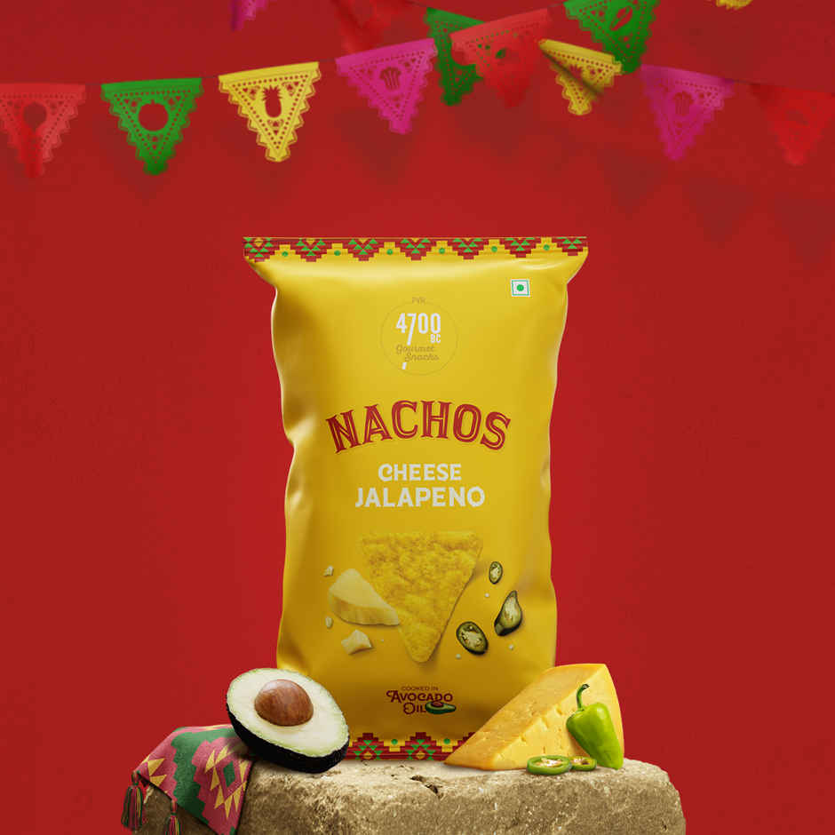 4700BC Cheese & Jalapeno Nachos | Made In Avocado Oil