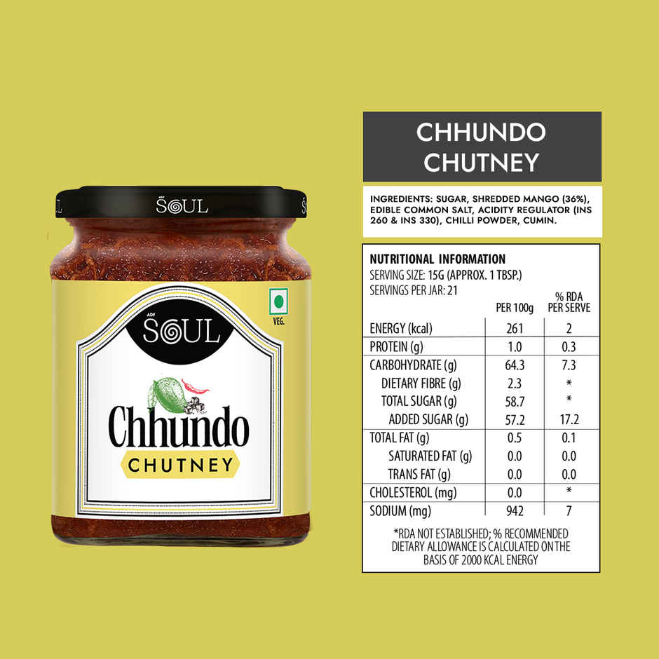ADF Soul Chhundo Chutney