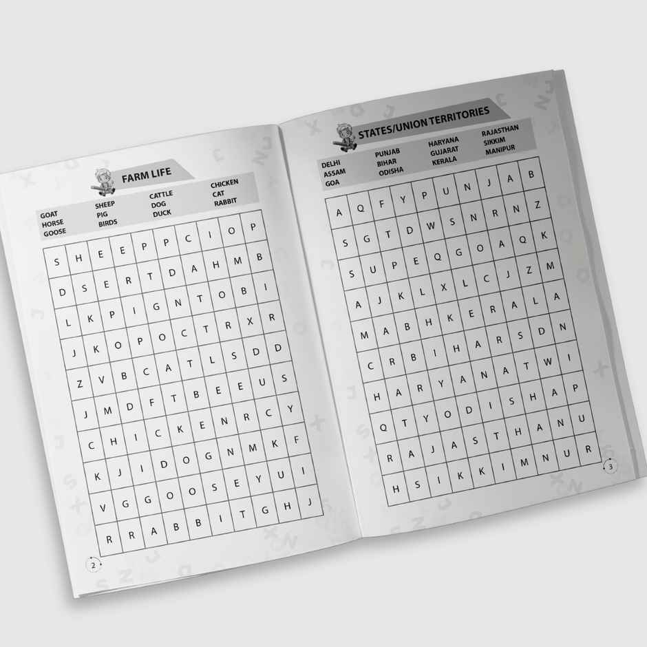 Maple Press Activity Book for Kids - Word Search 1 | Word Search Book for Children | Early Learning