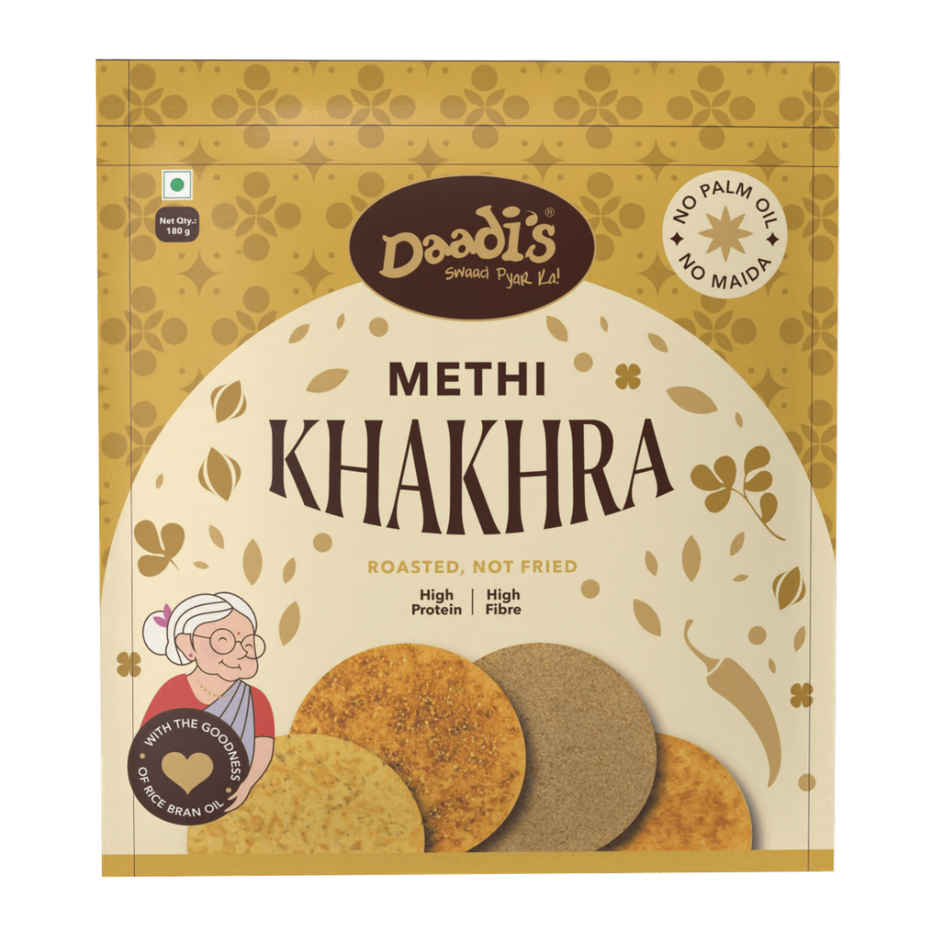 Daadi's Methi Khakhra | Crispy Snack