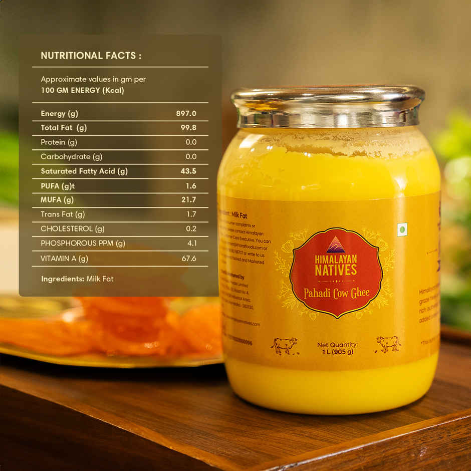 Himalayan Natives Truly Natural Pahadi Ghee | Jar