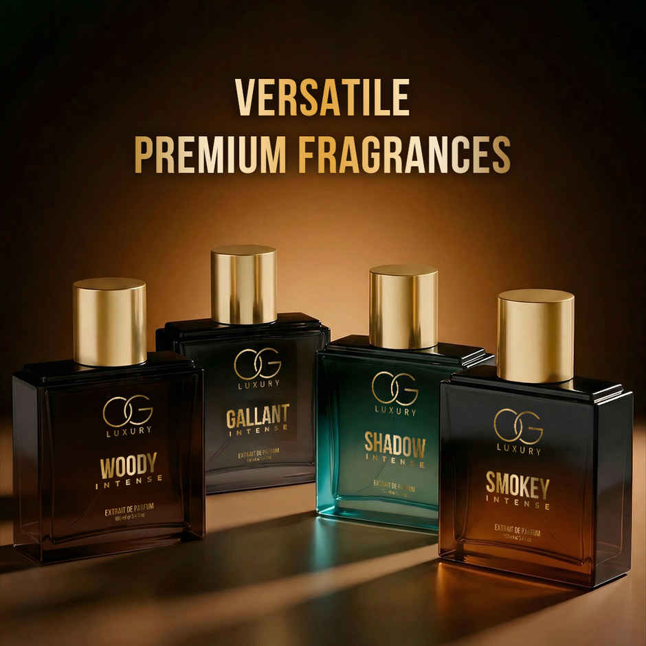 OG Luxury Woody Intense Extrait De Parfum | Woody & Spicy Long-Lasting Perfume for Men