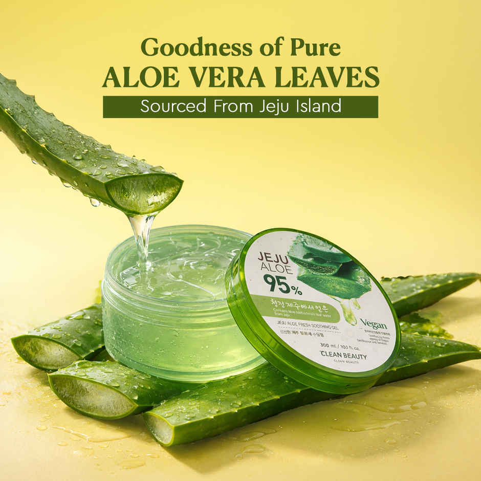 The Face Shop Jeju Aloe Vera Fresh Soothing Gel (Unisex)
