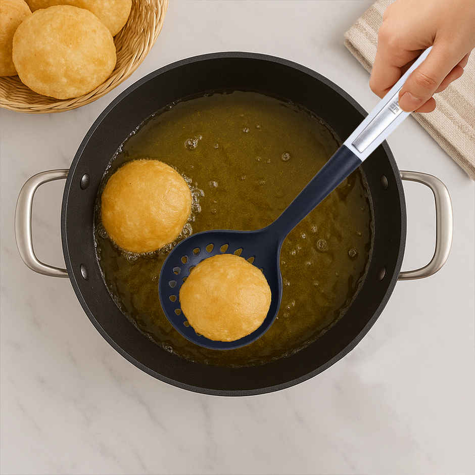 Habitat Premium Nylon Skimmer | Perfect Elegant Functionality | Hanging Loop | Dish Washer Safe